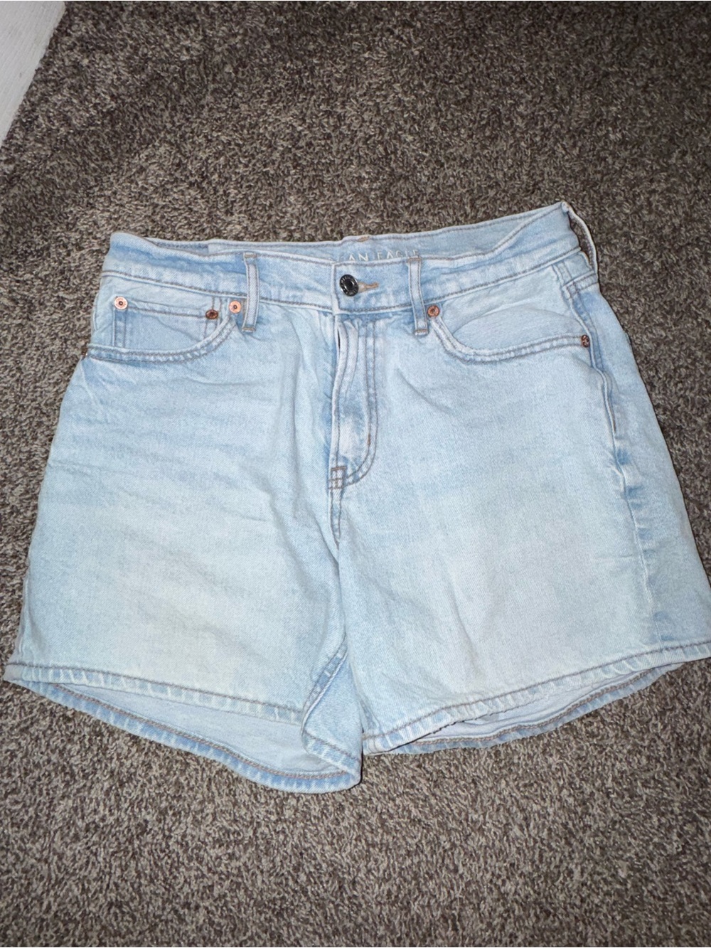 American Eagle Outfitters Light Blue Denim Shorts